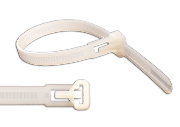 Releasable Cable Ties: Wide Style (5/16